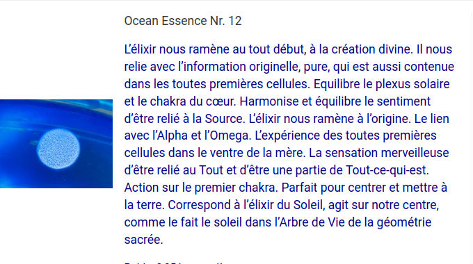 Il nous relie avec l'information originelle.