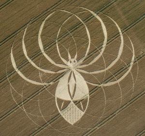 249.) Alien Spider, Cerne Abbas Dorset, UK 2025